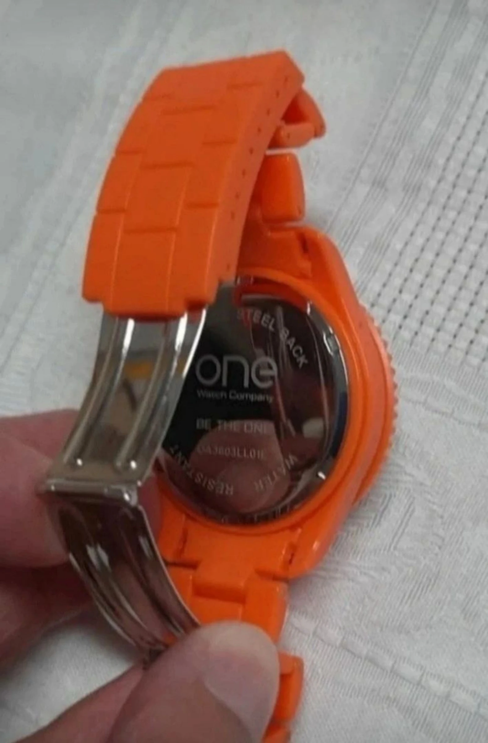 Girls' watch: One - orange – photo 3